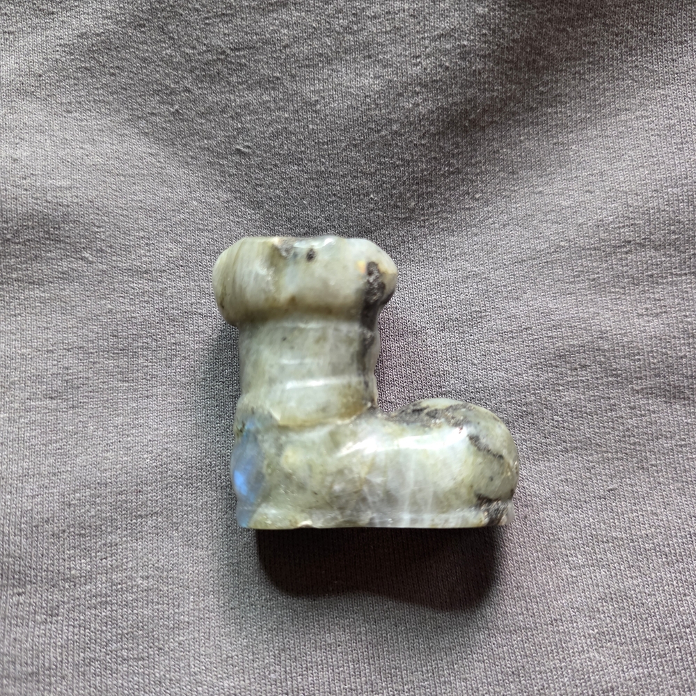 Labradorite Santa Boot